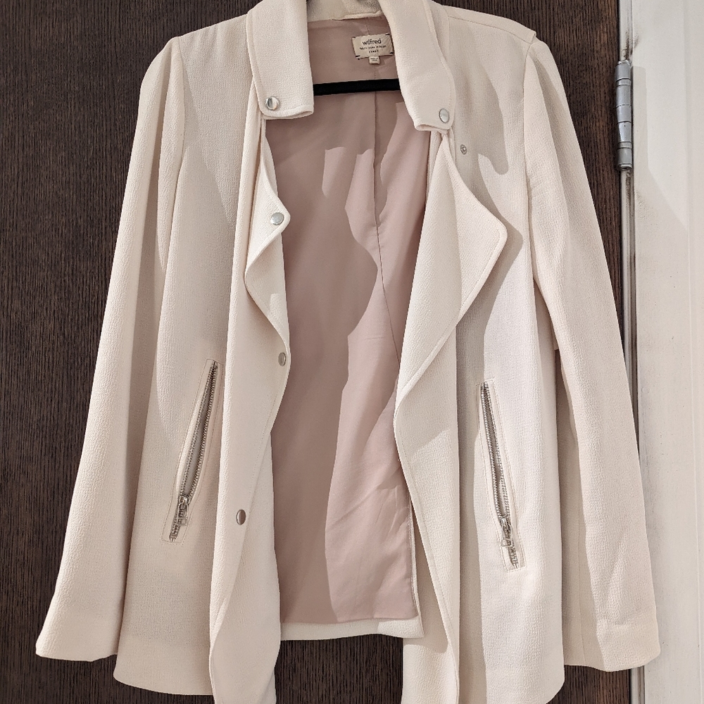 Wilfred Japanese crepe blazer